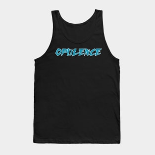 Opulence text Tank Top